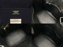 Load image into Gallery viewer, 極美品 HERMES エルメス バーキン30 ハンドバッグ トゴ ブラック ローズゴールド金具 Z刻印 中古 4b011320