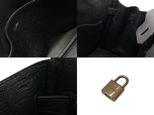 Load image into Gallery viewer, 極美品 HERMES エルメス バーキン30 ハンドバッグ トゴ ブラック ローズゴールド金具 Z刻印 中古 4b011320