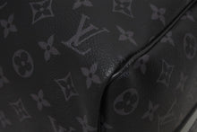 Load image into Gallery viewer, LOUIS VUITTON ルイヴィトン キーポル バンドリエール45 ボストンバッグ M40569 モノグラム エクリプス ブラック 美品 中古 4b011323