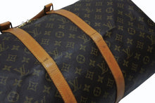 Load image into Gallery viewer, LOUIS VUITTON ルイヴィトン キーポル バンドリエール50 ボストンバッグ M41416 モノグラム PVC レザー 美品 中古 4b011325