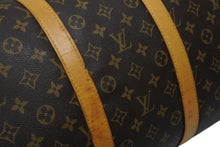 Load image into Gallery viewer, LOUIS VUITTON ルイヴィトン キーポル バンドリエール55 ボストンバッグ M41414 モノグラム ブラウン 美品 中古 4b011326