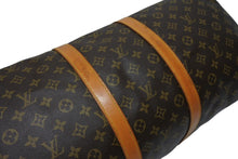Load image into Gallery viewer, LOUIS VUITTON ルイヴィトン キーポル バンドリエール55 ボストンバッグ M41414 モノグラム ブラウン 美品 中古 4b011327