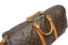 Load image into Gallery viewer, LOUIS VUITTON ルイヴィトン キーポル バンドリエール55 ボストンバッグ M41414 モノグラム ブラウン 美品 中古 4b011327