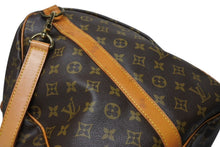 Load image into Gallery viewer, LOUIS VUITTON ルイヴィトン キーポル バンドリエール55 ボストンバッグ M41414 モノグラム ブラウン 美品 中古 4b011327
