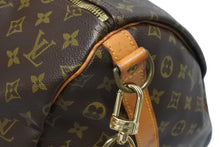 Load image into Gallery viewer, LOUIS VUITTON ルイヴィトン キーポル バンドリエール55 ボストンバッグ M41414 モノグラム ブラウン 美品 中古 4b011327