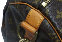 Load image into Gallery viewer, LOUIS VUITTON ルイヴィトン キーポル バンドリエール55 ボストンバッグ M41414 モノグラム ブラウン 美品 中古 4b011327