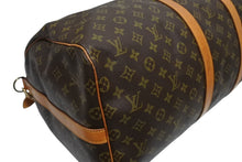 Load image into Gallery viewer, LOUIS VUITTON ルイヴィトン キーポル バンドリエール55 ボストンバッグ M41414 モノグラム ブラウン 美品 中古 4b011327