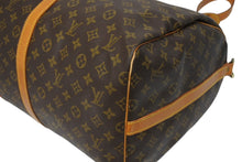 Load image into Gallery viewer, LOUIS VUITTON ルイヴィトン キーポル バンドリエール55 ボストンバッグ M41414 モノグラム ブラウン 美品 中古 4b011328