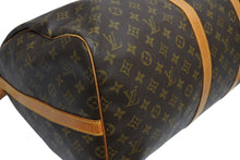 Load image into Gallery viewer, LOUIS VUITTON ルイヴィトン キーポル バンドリエール55 ボストンバッグ M41414 モノグラム ブラウン 美品 中古 4b011328