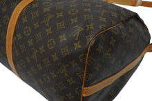 Load image into Gallery viewer, LOUIS VUITTON ルイヴィトン キーポル バンドリエール55 ボストンバッグ M41414 モノグラム ブラウン 美品 中古 4b011328