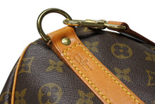 Load image into Gallery viewer, LOUIS VUITTON ルイヴィトン キーポル バンドリエール55 ボストンバッグ M41414 モノグラム ブラウン 美品 中古 4b011328
