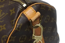 Load image into Gallery viewer, LOUIS VUITTON ルイヴィトン キーポル バンドリエール55 ボストンバッグ M41414 モノグラム ブラウン 美品 中古 4b011328