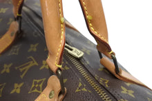 Load image into Gallery viewer, LOUIS VUITTON ルイヴィトン キーポル バンドリエール55 ボストンバッグ M41414 モノグラム ブラウン 美品 中古 4b011329