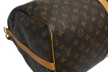 Load image into Gallery viewer, 極美品 LOUIS VUITTON ルイヴィトン キーポル バンドリエール55 ボストンバッグ M41414 モノグラム ブラウン 中古 4b011330