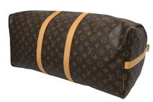 Load image into Gallery viewer, 極美品 LOUIS VUITTON ルイヴィトン キーポル バンドリエール55 ボストンバッグ M41414 モノグラム ブラウン 中古 4b011331