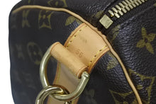 Load image into Gallery viewer, 極美品 LOUIS VUITTON ルイヴィトン キーポル バンドリエール55 ボストンバッグ M41414 モノグラム ブラウン 中古 4b011331