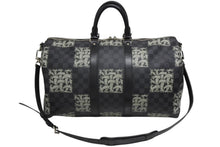 Load image into Gallery viewer, LOUIS VUITTON ルイヴィトン キーポル バンドリエール45 ボストンバッグ N41573 クリストファー ネメス ダミエ 美品 中古 4b011341