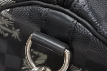 Load image into Gallery viewer, LOUIS VUITTON ルイヴィトン キーポル バンドリエール45 ボストンバッグ N41573 クリストファー ネメス ダミエ 美品 中古 4b011341