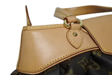 Load image into Gallery viewer, 極美品 LOUIS VUITTON ルイヴィトン モノグラム ボエシPM ハンドバッグ M45715 ブラウン ベージュ レザー PVC ゴールド金具 中古 4b011348