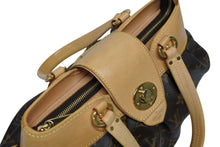 Load image into Gallery viewer, 極美品 LOUIS VUITTON ルイヴィトン モノグラム ボエシPM ハンドバッグ M45715 ブラウン ベージュ レザー PVC ゴールド金具 中古 4b011348