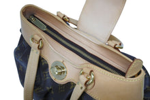 Load image into Gallery viewer, 極美品 LOUIS VUITTON ルイヴィトン モノグラム ボエシPM ハンドバッグ M45715 ブラウン ベージュ レザー PVC ゴールド金具 中古 4b011348