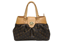 Load image into Gallery viewer, 極美品 LOUIS VUITTON ルイヴィトン モノグラム ボエシPM ハンドバッグ M45715 ブラウン ベージュ レザー PVC ゴールド金具 中古 4b011348