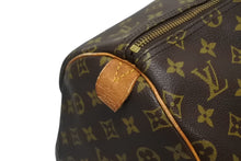 Load image into Gallery viewer, LOUIS VUITTON ルイヴィトン キーポル55 ボストンバッグ M41424 モノグラム PVC ヌメ革 ブラウン 良品 中古 4b010836