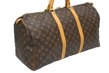 Load image into Gallery viewer, LOUIS VUITTON ルイヴィトン キーポル50 ボストンバッグ M41426 モノグラム PVC レザー モノグラム ゴールド金具 美品 中古 4b011398