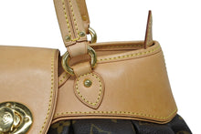 Load image into Gallery viewer, 極美品 LOUIS VUITTON ルイヴィトン モノグラム ボエシPM ハンドバッグ M45715 ブラウン ベージュ レザー PVC ゴールド金具 中古 4b011348