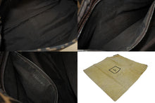 画像をギャラリービューアに読み込む, 極美品 FENDI フェンディ マンマバケット ワンショルダーバッグ 26325 ズッカ柄 ラインストーン ブラウン シルバー金具 中古 4b010194