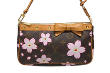 画像をギャラリービューアに読み込む, 極美品 LOUISVUITTON ルイヴィトン ポシェット アクセソワール アクセサリーポーチ M92006 モノグラム チェリーブロッサム 村上隆 中古 4b011347