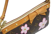 画像をギャラリービューアに読み込む, 極美品 LOUISVUITTON ルイヴィトン ポシェット アクセソワール アクセサリーポーチ M92006 モノグラム チェリーブロッサム 村上隆 中古 4b011347