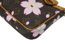 画像をギャラリービューアに読み込む, 極美品 LOUISVUITTON ルイヴィトン ポシェット アクセソワール アクセサリーポーチ M92006 モノグラム チェリーブロッサム 村上隆 中古 4b011347
