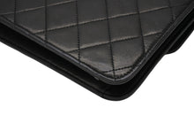 Load image into Gallery viewer, CHANEL シャネル Sフラップ チェーンショルダーバッグ 2番台 ラムスキン ココマーク ブラック ゴールド金具 美品 中古 4b011356