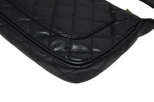 画像をギャラリービューアに読み込む, 極美品 CHANEL シャネル チェーンワンショルダーバッグ 8番台 ココマーク キャビアスキン ブラック ゴールド金具 中古 4b011357