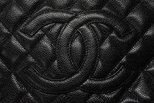 画像をギャラリービューアに読み込む, 極美品 CHANEL シャネル チェーンワンショルダーバッグ 8番台 ココマーク キャビアスキン ブラック ゴールド金具 中古 4b011357