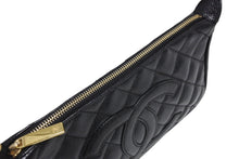 画像をギャラリービューアに読み込む, 極美品 CHANEL シャネル チェーンワンショルダーバッグ 8番台 ココマーク キャビアスキン ブラック ゴールド金具 中古 4b011357