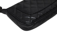 画像をギャラリービューアに読み込む, 極美品 CHANEL シャネル チェーンワンショルダーバッグ 8番台 ココマーク キャビアスキン ブラック ゴールド金具 中古 4b011357