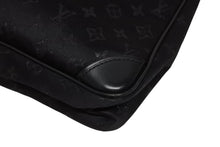 Load image into Gallery viewer, 極美品 LOUIS VUITTON ルイヴィトン リトル ブローニュ ハンドバッグ M92142 モノグラム サテン ブラック 中古 4b011360