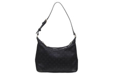 Load image into Gallery viewer, 極美品 LOUIS VUITTON ルイヴィトン リトル ブローニュ ハンドバッグ M92142 モノグラム サテン ブラック 中古 4b011360