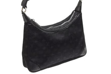 Load image into Gallery viewer, 極美品 LOUIS VUITTON ルイヴィトン リトル ブローニュ ハンドバッグ M92142 モノグラム サテン ブラック 中古 4b011360