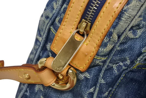 LOUIS VUITTON ルイヴィトン カメラ バッグ ショルダーバッグ M95348 モノグラム デニム インディゴブルー ゴールド金具 美品 中古 4b011377