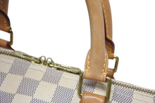 画像をギャラリービューアに読み込む, LOUIS VUITTON ルイヴィトン スピーディバンドリエール30 N41373 ダミエアズールキャンバス ホワイト ブラウン 美品 中古 4b011379