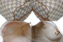 画像をギャラリービューアに読み込む, LOUIS VUITTON ルイヴィトン スピーディバンドリエール30 N41373 ダミエアズールキャンバス ホワイト ブラウン 美品 中古 4b011379