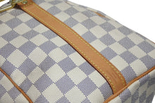 画像をギャラリービューアに読み込む, LOUIS VUITTON ルイヴィトン スピーディバンドリエール30 N41373 ダミエアズールキャンバス ホワイト ブラウン 美品 中古 4b011379