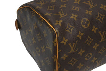 画像をギャラリービューアに読み込む, 極美品 新型 LOUIS VUITTON ルイヴィトン モノグラム スピーディ30 ハンドバッグ M41108 新型 ブラウン 中古 4b011382