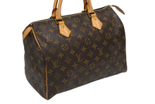 画像をギャラリービューアに読み込む, 極美品 新型 LOUIS VUITTON ルイヴィトン モノグラム スピーディ30 ハンドバッグ M41108 新型 ブラウン 中古 4b011382