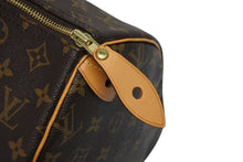 画像をギャラリービューアに読み込む, 極美品 新型 LOUIS VUITTON ルイヴィトン モノグラム スピーディ30 ハンドバッグ M41108 新型 ブラウン 中古 4b011382