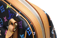 Load image into Gallery viewer, 極美品 LOUIS VUITTON ルイヴィトン モノグラムマルチカラー プリシラ M40097 ハンドバッグ ノワール ブラック ゴールド金具 中古 4b011385