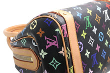 Load image into Gallery viewer, 極美品 LOUIS VUITTON ルイヴィトン モノグラムマルチカラー プリシラ M40097 ハンドバッグ ノワール ブラック ゴールド金具 中古 4b011385